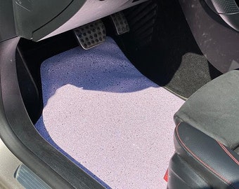 Alfombrillas de coche Confetti, con piedras Swarovski, 4 unidades, decoración para mujer, accesorios para mujer