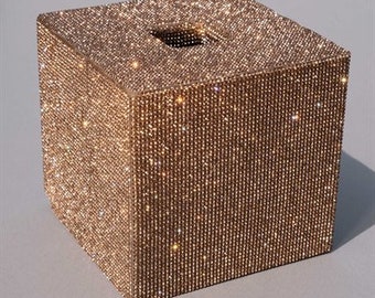Gold Bathroom Napkin Holder - Etsy