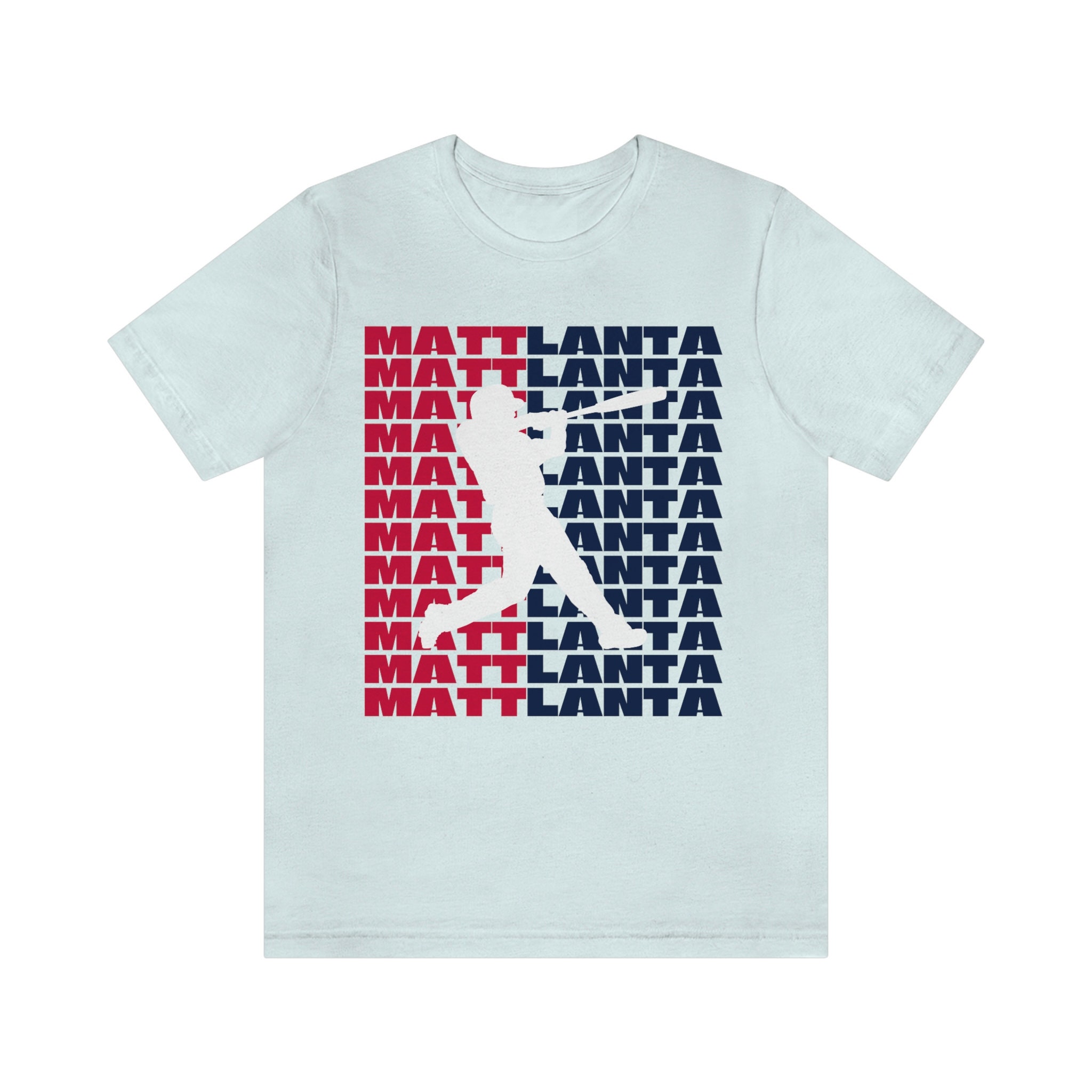 Matt Olson Atlanta Braves Women's Navy Name and Number Banner Wave V-Neck T- Shirt 