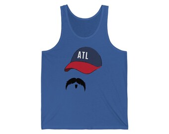 NicholsDimesStore Spencer Strider Atlanta Braves #99 Strider Things Moustache Adult Unisex Jersey Short Sleeve Tee