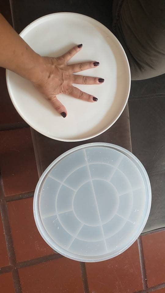 Extra Large Round Tray Silicone Mold / Reusable Silicone Mold Etsy