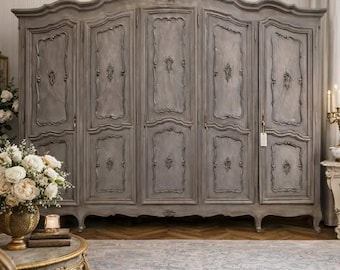 Very Large French closet, armoire, wardrobe.