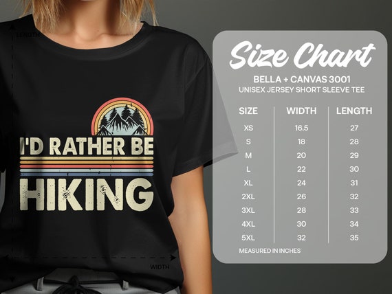 I'd Rather Be Hiking T-Shirt Gift For Hikers I'd Rather Be Hiking T-Shirt Gift For Hikers