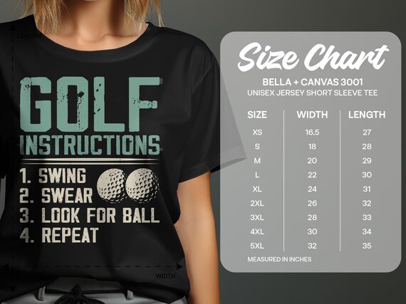 Golf Instructions T-Shirt Golf Instructions T-Shirt