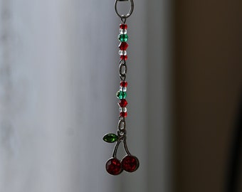 Mini Cherry Keychain/Phone Charm