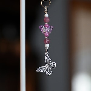 Mini Butterfly Keychain/Phone Charm