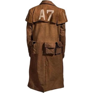 Handmade Fallout New Vegas Duster Coat: NCR Veteran Ranger Cosplay Trench