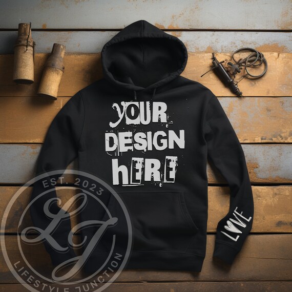 Flat hoodie mockup new arrivals
