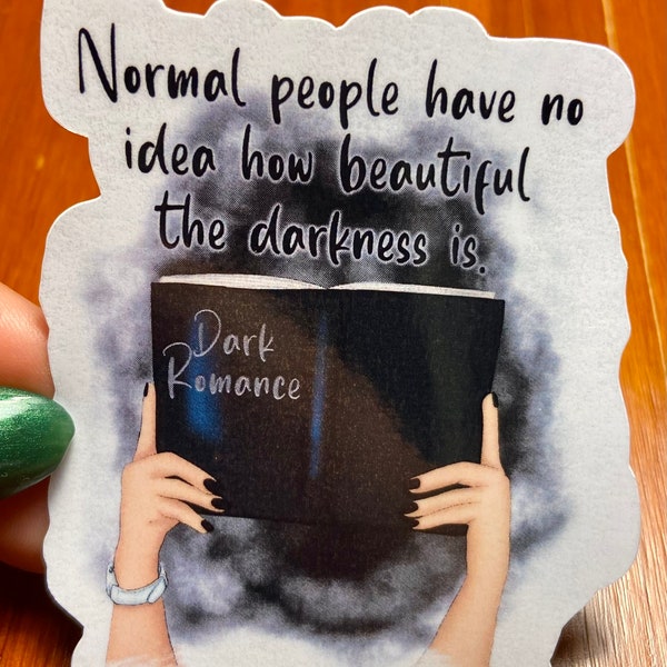 Dark Romance Book Sticker