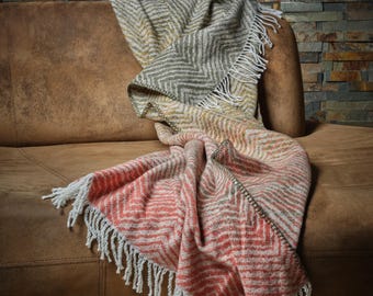 Eco-Friendly Recycled Warm Stylish Soft "I WUZZA Bottle Now Comfy " Throw Blanket