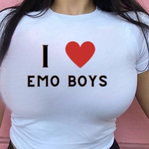 Emo Love T-shirt Print By Reisswick - Emo T Shirt Design - Free