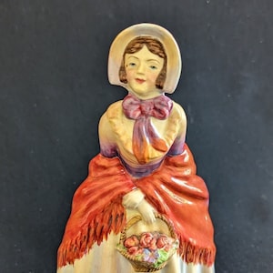 Collectible Vintage Paragon Figurine “Joan” Her Majesty Queen Elizabeth Bone China England . Collectible Gift