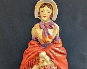 Figurine Paragon vintage de collection « Joan » Sa Majesté la Reine Elizabeth Bone Chine Angleterre . Cadeau de collection