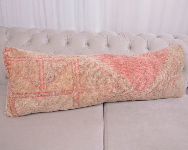 Long Pillow for Bed Extra Long Pillow Lumbar Throw Pillow Etsy