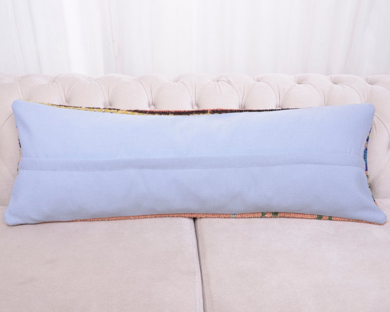Long Pillow for Bed Extra Long Pillow Lumbar Throw Pillow Etsy