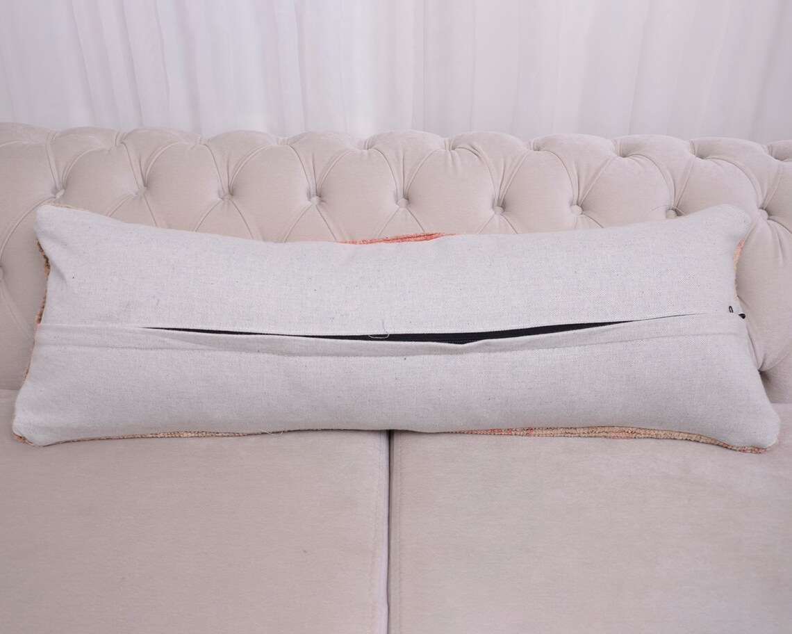 Long Pillow for Bed Extra Long Pillow Lumbar Throw Pillow Etsy