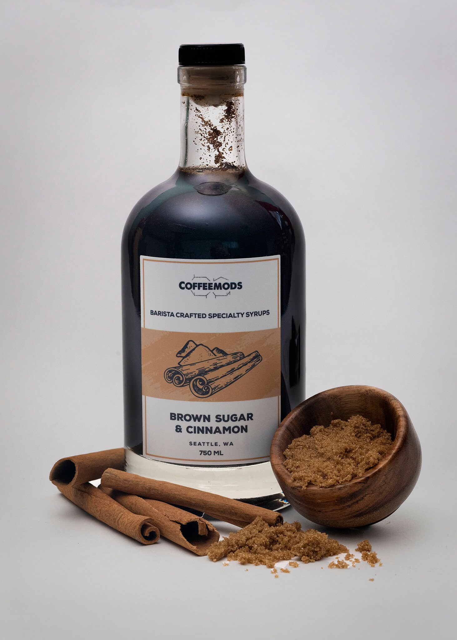 Brown Sugar Simple Syrup Cocktail Syrup Coffee Syrup NON Etsy