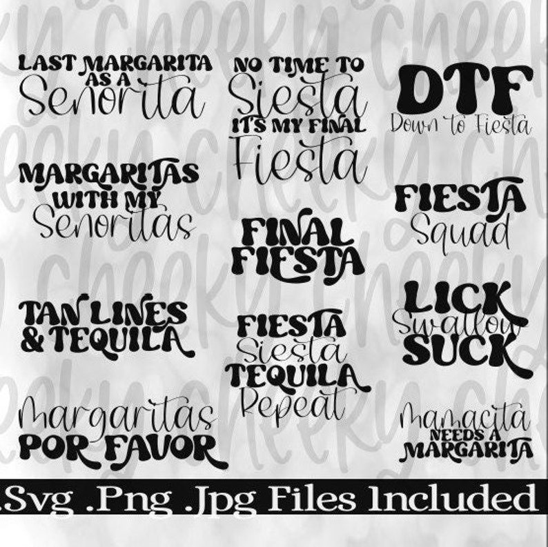 Final Fiesta Digital Bundle Designs for Tshirts, Mugs, Cups, Stickers