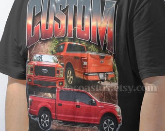 Custom Car Shirt, Personalized Photo Tee, Your Vehicle T Shirt, Custom Truck Shirt, Car Lover Gift, Dad Gift, Automotive Tee, Gift for Him