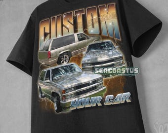 Personalized Car Shirt, Custom Car Tee, Car Photo T Shirt, Custom Vehicle Gift, Gift for Dad, Gift for Husband, Car Lover Tee