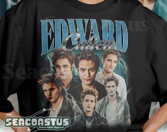 Limited Edward Cullen Vintage T-Shirt, Graphic Unisex T-shirt, Retro 90's Fans Homage T-shirt, Gift For Women and Men