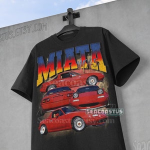 Limited Miata Vintage T-Shirt, UWU, JDM Yata Graphic T-shirt, Retro 90&#39;s Skyline T-shirt, JDM Gift For Women and Men