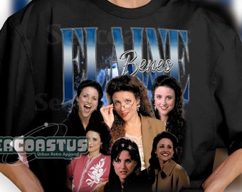 Limited Elaine Benes Vintage T-Shirt, Graphic T-shirt, Retro 90's Fans Homage T-shirt, Gift For Women and Men