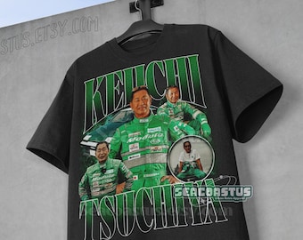 Keiichi Tsuchiya Drift King Vintage T-shirt, Gift Idea for JDM Car