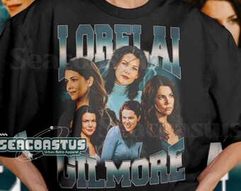 Begrenztes Lorelai Gilmore Vintage T-Shirt, Grafik Unisex T-Shirt, Retro 90er Jahre Lorelai Gilmore Fans Homage T-Shirt, Geschenk für Frauen und Männer