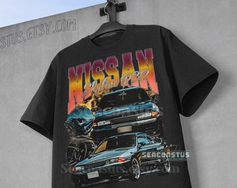 Limited GTR R32 SKYLINE Vintage T-Shirt, R32 SKYLINE Graphic T-shirt, Skyline R32 Gtr Shirt, Retro 90's Jdm Fans T-shirt