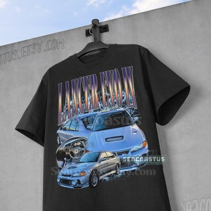 Limited Mitsubishi Evolution IV JDM Vintage T-Shirt, Lancer Evo 4 Graphic T-shirt, Jdm Retro 90's T-shirt, Jdm Gift