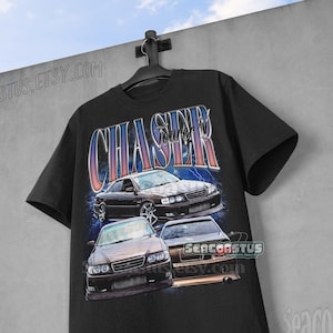 Limited Chaser JZX100 Tourer V Vintage T-Shirt, Graphic T-shirt, Retro 90's JDM Fans, JZX100 T-shirt, Drift Car, JDM Gift