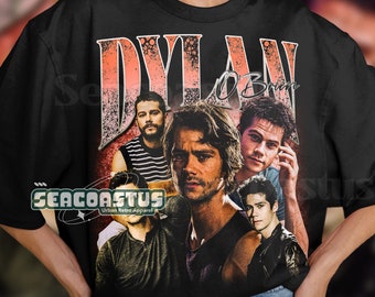 Limited DYLAN O'BRIEN Vintage T-Shirt, Graphic Unisex T-shirt, Retro 90's Fans Homage T-shirt, Gift For Women and Men