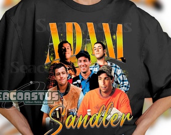 Limited Adam Sandler Vintage T-Shirt, Adam Sandler Graphic T-shirt, Retro 90's Adam Sandler Fans Homage T-shirt, Gift For Women and Men