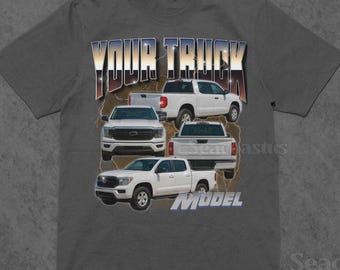 Custom Truck Shirt, Personalized Vintage Pickup Truck Shirts, Custom Vintage Shirt, American Muscle, Classic Car Gift, Dad Boyfriend Gift