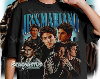 Limited Jess Mariano Vintage T-Shirt, Graphic Unisex T-shirt, Retro 90&#39;s Fans Homage T-shirt, Gift For Women and Men