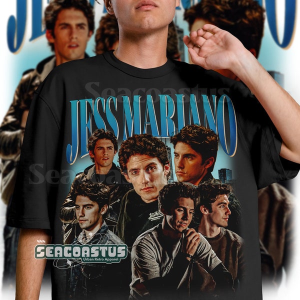 Camiseta vintage limitada de Jess Mariano, camiseta gráfica unisex, camiseta de homenaje a los fanáticos retro de los 90, regalo para mujeres y hombres