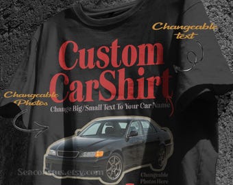 Custom JDM T-Shirt, Personalized Japanese Car Tee, Retro Drift Racing Top, Vintage 90s Shirt, Gift for Car Guys, Street Racing Fans