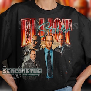 Limited ELLIOT STABLER Vintage T-Shirt, Graphic T-shirt, Retro 90's Fans Homage T-shirt, Gift For Women and Men