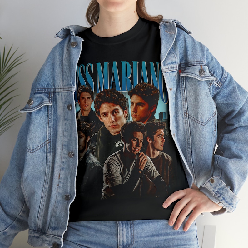 Limited Jess Mariano Vintage T-Shirt, Graphic Unisex T-shirt, Retro 90's Fans Homage T-shirt, Gift For Women and Men image 4