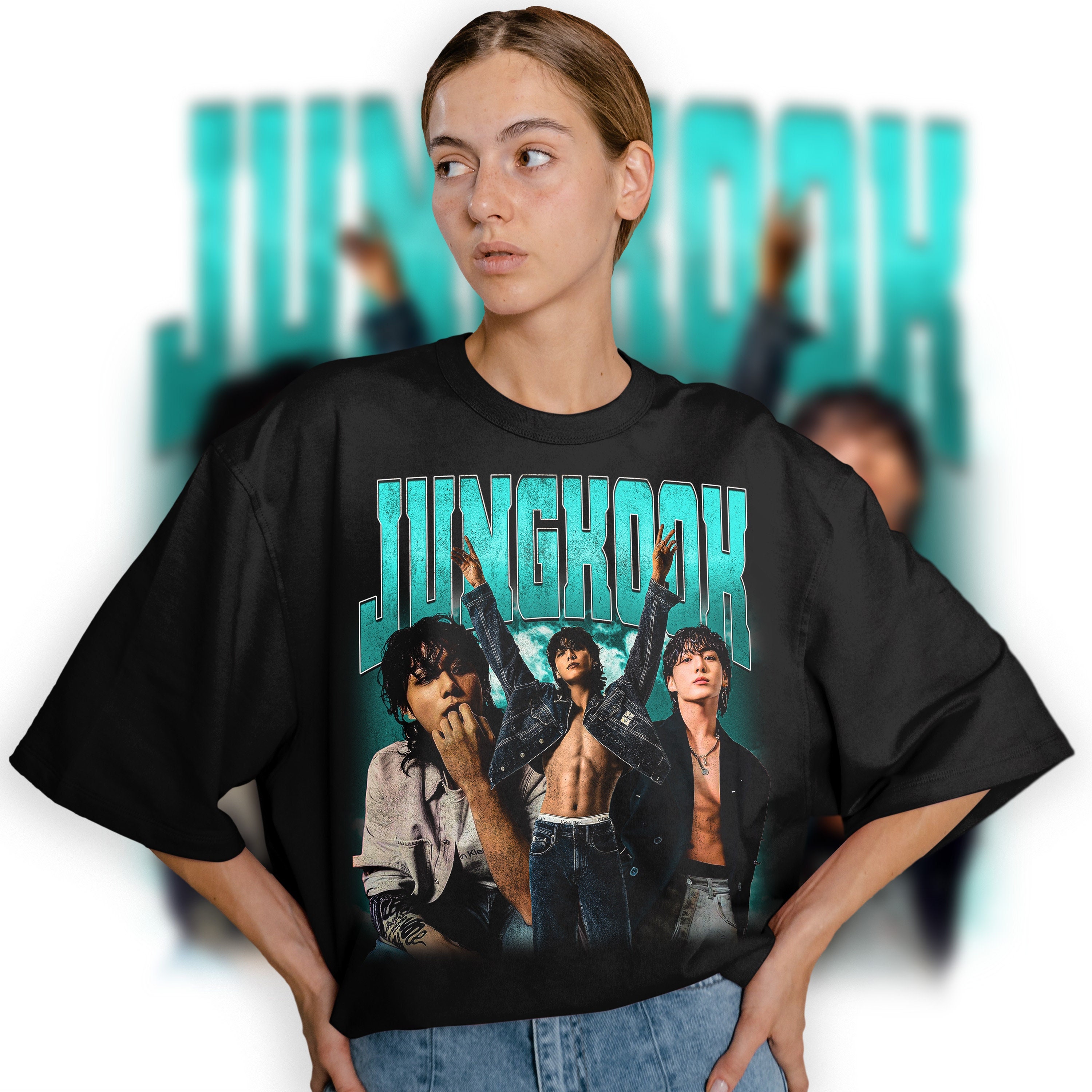 2022 Hot Sale Jungkook's Unique Merch FT Hoodie Sweatshirt Kpop Bangtan  Jungkook Hoody Y2k Style Streetwear Fashion Clothes