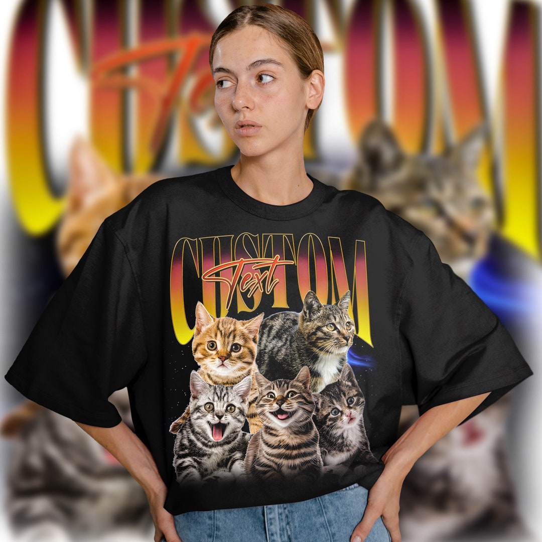 Premium Design Custom Vintage Pet Rap Shirt, Custom Vintage T