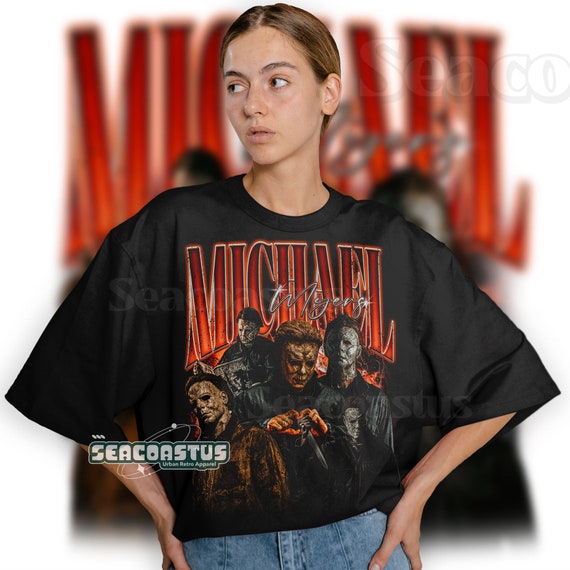 Limited Michael Myers Vintage T-Shirt, Michael Myers Graphic T-shirt, Retro 90's Fans Homage T-shirt, Gift For Women and Men
