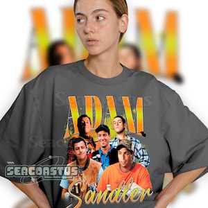 Limited Adam Sandler Vintage T-Shirt, Adam Sandler Graphic T-shirt, Retro 90's Adam Sandler Fans Homage T-shirt, Gift For Women and Men image 2