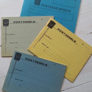 LEEG Postzegel Verzamelboekje ~ Filatelistische speciale postzegelclub ~ Oud Postzegelverzamelingsboek ~ geen postzegels inbegrepen