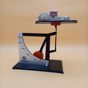 Letter scale POSSO ~ Vintage ~ 1960 ~ Post Office Scale ~ Desk Decoration ~ Made in France ~ Collectible