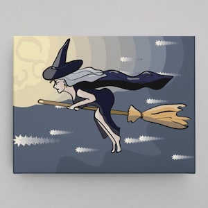 Witchy Wall Art on Canvas, Poster and Framed Prints