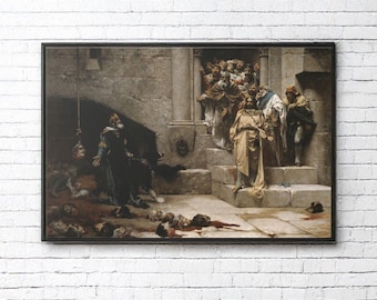 ホセ・カサド・デル・アリサル - ウエスカの鐘 1880年 美術館品質の