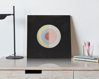 Hilma Af Klint - The Swan No 16 - Abstract Art Canvas Print