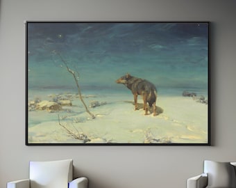 アルフレッド・コワルスキー - 孤独な狼 | 有名アーティストの絵画の